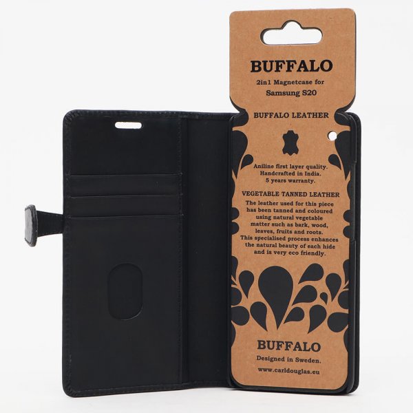 Buffalo Samsung Galaxy S20 Kotelo 2in1 Magneettikotelo Musta