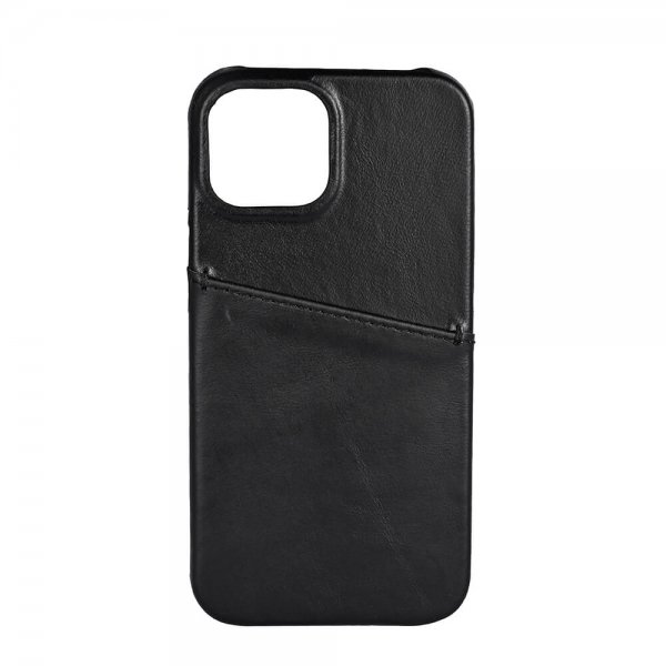Buffalo iPhone 13 Mini -suojakuori korttipaikalla, musta