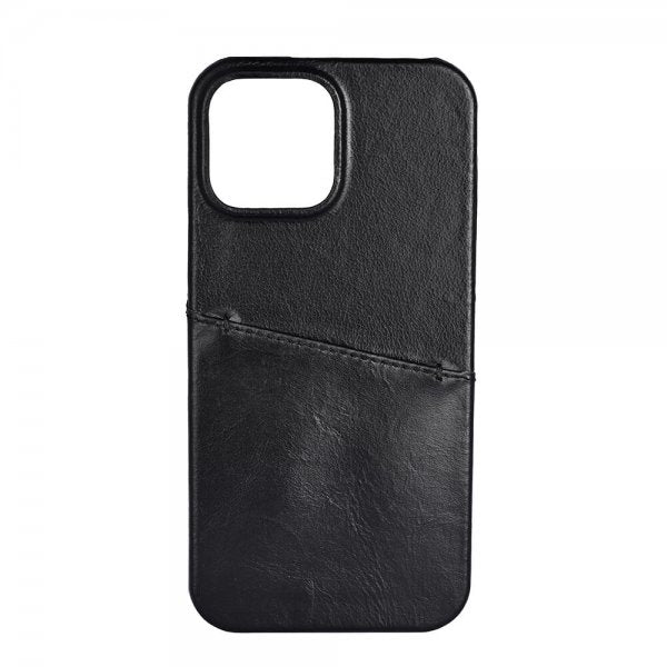 Buffalo iPhone 13 Pro Max Suojakuori Korttipaikalla Musta