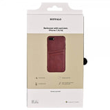Buffalo iPhone 7/8/SE Kuori Takakansi Korttipaikoilla Ruskea