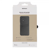 Buffalo Samsung Galaxy A23 5G -suojakuori, takakansi korttipaikoilla, musta