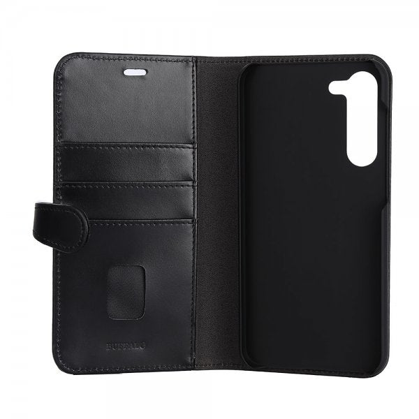 Buffalo Samsung Galaxy S23 Plus 2-in-1 Irrotettava Lompakkokotelo Musta