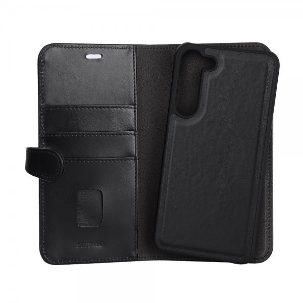 Buffalo Samsung Galaxy S23 Plus 2-in-1 Irrotettava Lompakkokotelo Musta