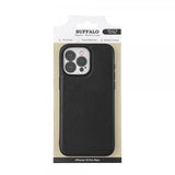 Buffalo iPhone 15 Pro Max Kuori PU MagSeries Musta