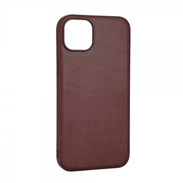 Buffalo iPhone 15 Plus Suojakuori PU MagSeries Ruskea
