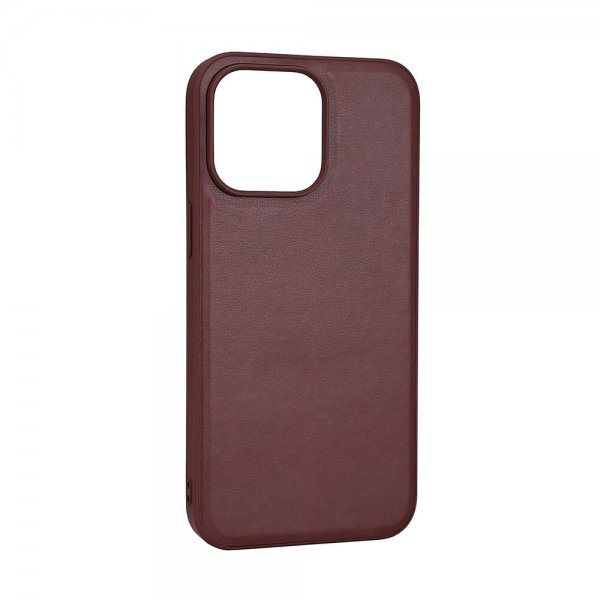 Buffalo iPhone 15 Pro Max Kuori PU MagSeries Ruskea