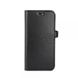Buffalo iPhone 15 Pro -suojakuori, 3 korttipaikkaa, irrotettava MagSeries-kuori, musta