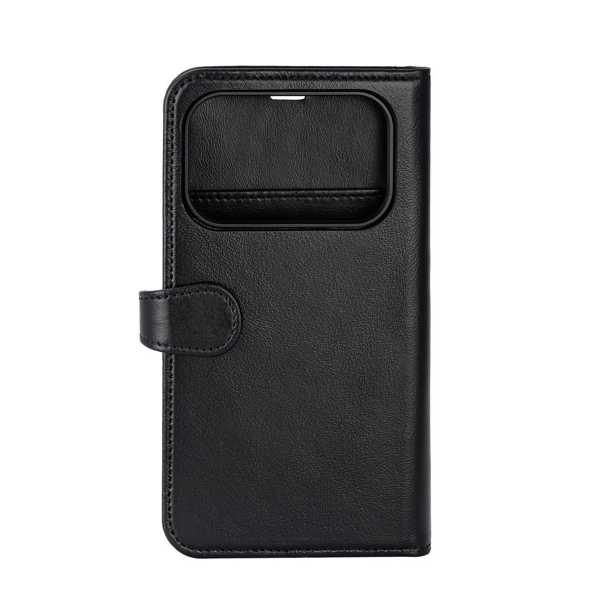 Buffalo iPhone 17 Pro/iPhone 18 Pro Kotelo 2-in-1 Irrotettava lompakko Musta