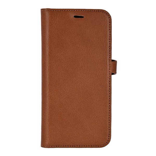 Buffalo iPhone 17 -kotelo 2-in-1 irrotettava lompakko ruskea
