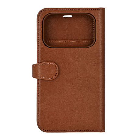 Buffalo iPhone 17 Pro/iPhone 18 Pro Kotelo 2-in-1 Irrotettava lompakko Ruskea