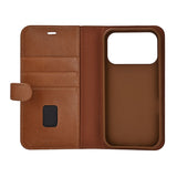 Buffalo iPhone 17 Pro/iPhone 18 Pro Kotelo 2-in-1 Irrotettava lompakko Ruskea