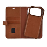 Buffalo iPhone 17 Pro Max/iPhone 18 Pro Max Kotelo 2-in-1 Irrotettava lompakko Ruskea