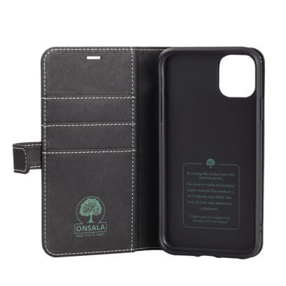 Onsala iPhone 12 Mini Kotelo ECO Musta