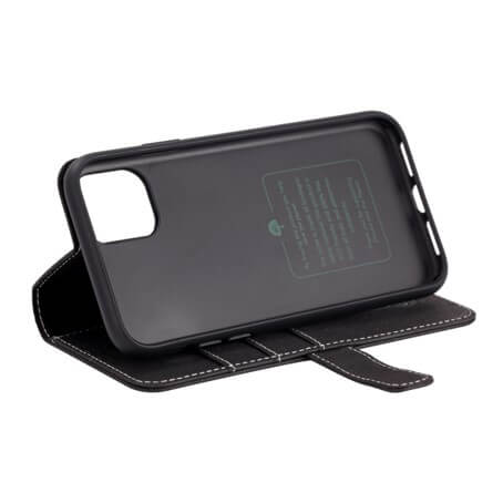 Onsala iPhone 12 Pro Max Kotelo ECO Musta