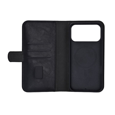 Gear iPhone 17 Pro Max/iPhone 18 Pro Max Kotelo 2-in-1 3 Korttitasku MagSeries Musta