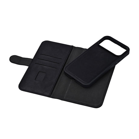 Gear iPhone 17 Pro Max/iPhone 18 Pro Max Kotelo 2-in-1 3 Korttitasku MagSeries Musta