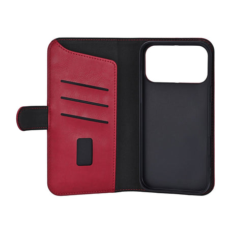 Gear iPhone 17 Pro Max/iPhone 18 Pro Max Kotelo 3 Korttitasku Punainen