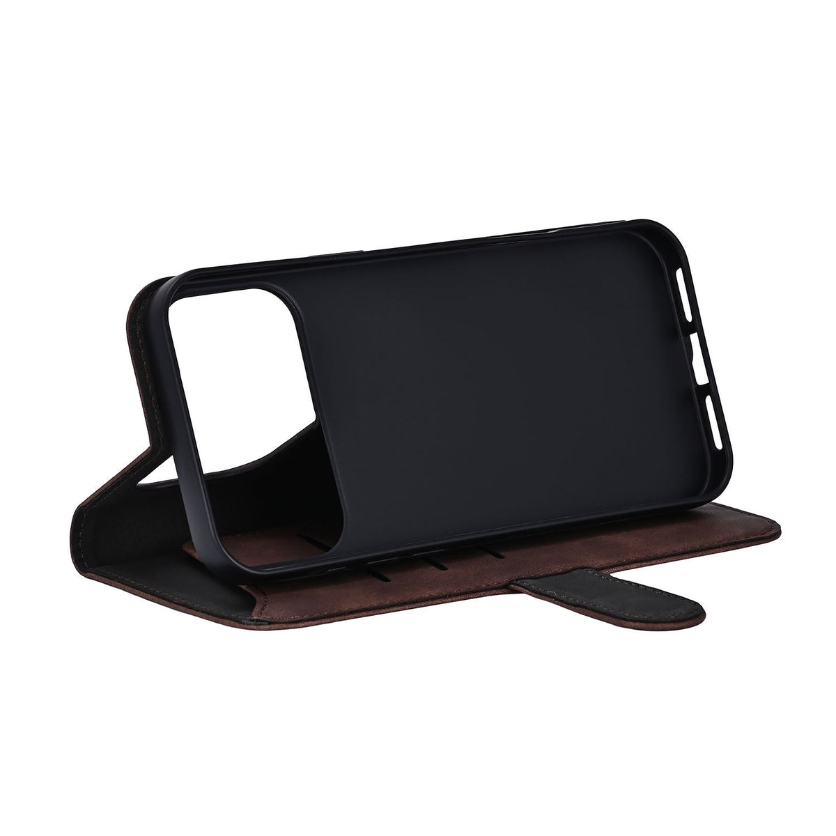 Gear iPhone 17 Pro Max/iPhone 18 Pro Max Kotelo 3 Korttitasku Ruskea