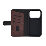Gear iPhone 17 Pro/iPhone 18 Pro Kotelo 3 Korttitasku Ruskea
