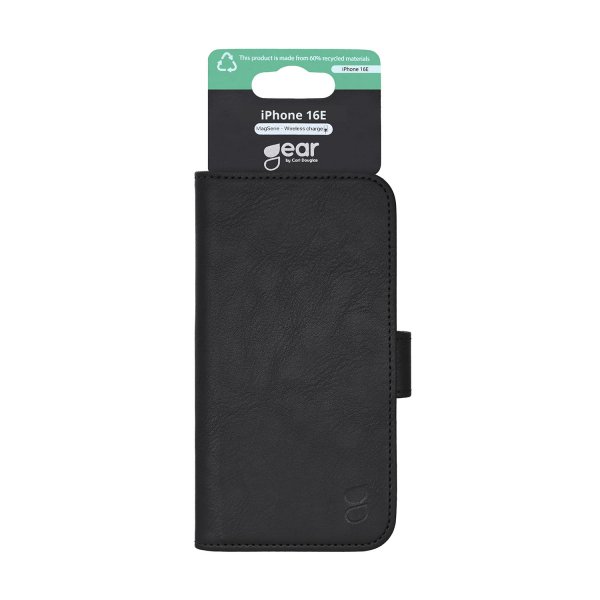 Gear iPhone 16/17 Kotelo 3 Korttipaikkaa Musta