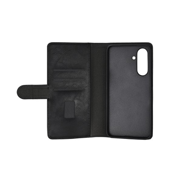 Gear Samsung Galaxy A36 -korttipaikkasuojakuori, irrotettava takakansi, musta