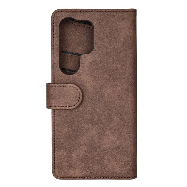 Gear Samsung Galaxy S25 Ultra -suojakotelo 3 korttipaikkaa Ruskea