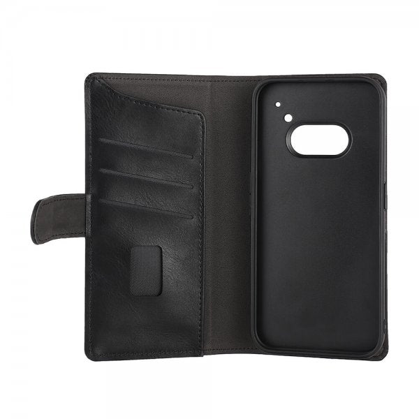 Gear Nothing Phone (2a) -suojakotelo, jossa 3 korttipaikkaa, musta