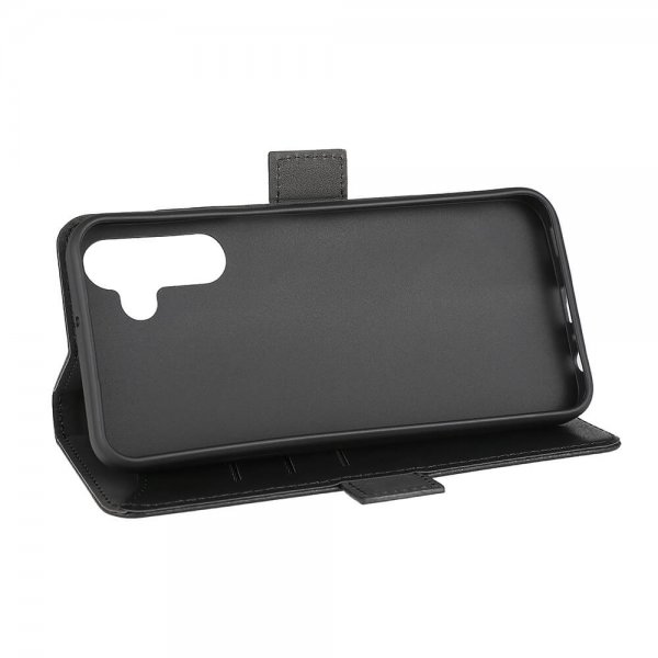 Gear Samsung Galaxy A15 Kotelo, 3 korttipaikkaa, musta