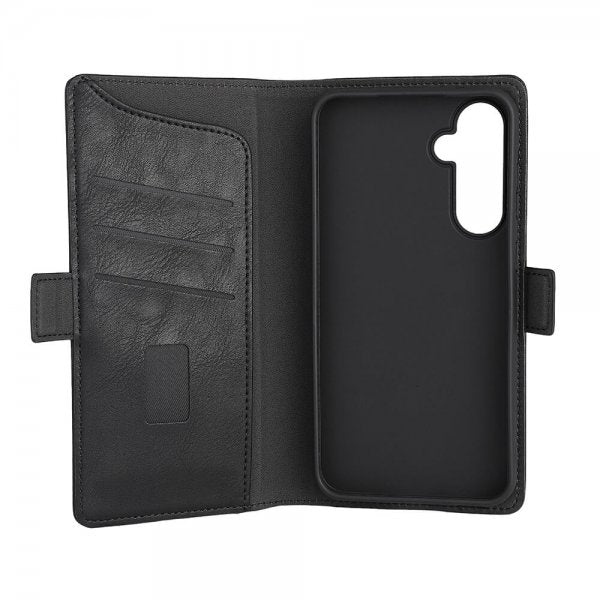 Gear Samsung Galaxy S23 FE Kotelo 3 korttipaikkaa Musta