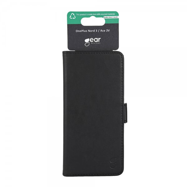 Gear OnePlus Nord 3 -kotelo, 3 korttipaikkaa, musta