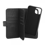 Gear iPhone 15 Plus Suojakotelo 7 Korttipaikkaa Irrotettava Kuori MagSeries Musta