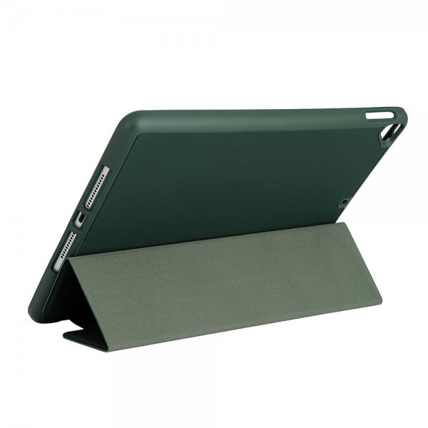 Gear iPad 10.2 (sukupolvi 7/8/9) Kotelo Kolmiosainen jalusta Folio Vihreä