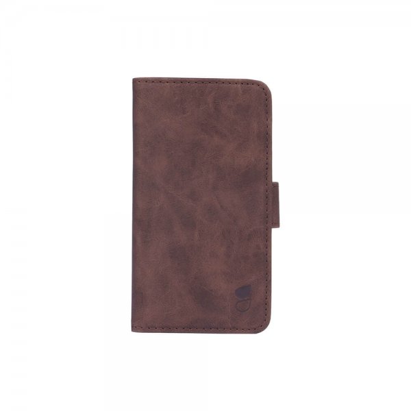 Gear iPhone 6/6S/7/8/SE Suojakotelo Mobile Wallet Nubuck Ruskea