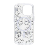 iPhone 16 Pro Kuori Kuvio MagSafe Kukat