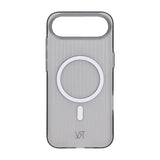 Rvelon iPhone Air -kuori, aaltoileva, MagSafe, musta