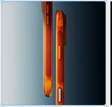 Torras iPhone 17 Pro Max Kuori Ostand Q3 Air Energy Oranssi