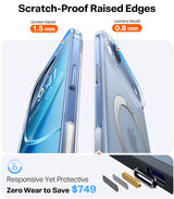 Torras iPhone Air Kuori Ostand Q3 Spin Kirkas