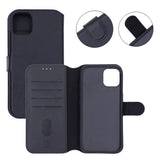 Rvelon iPhone 11 -kotelo, taitettava korttitasku, sininen