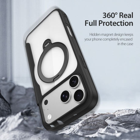 Dux Ducis iPhone 17 Pro Max/18 Pro Max Kotelo Skin X Pro Series Kickstand MagSafe Musta