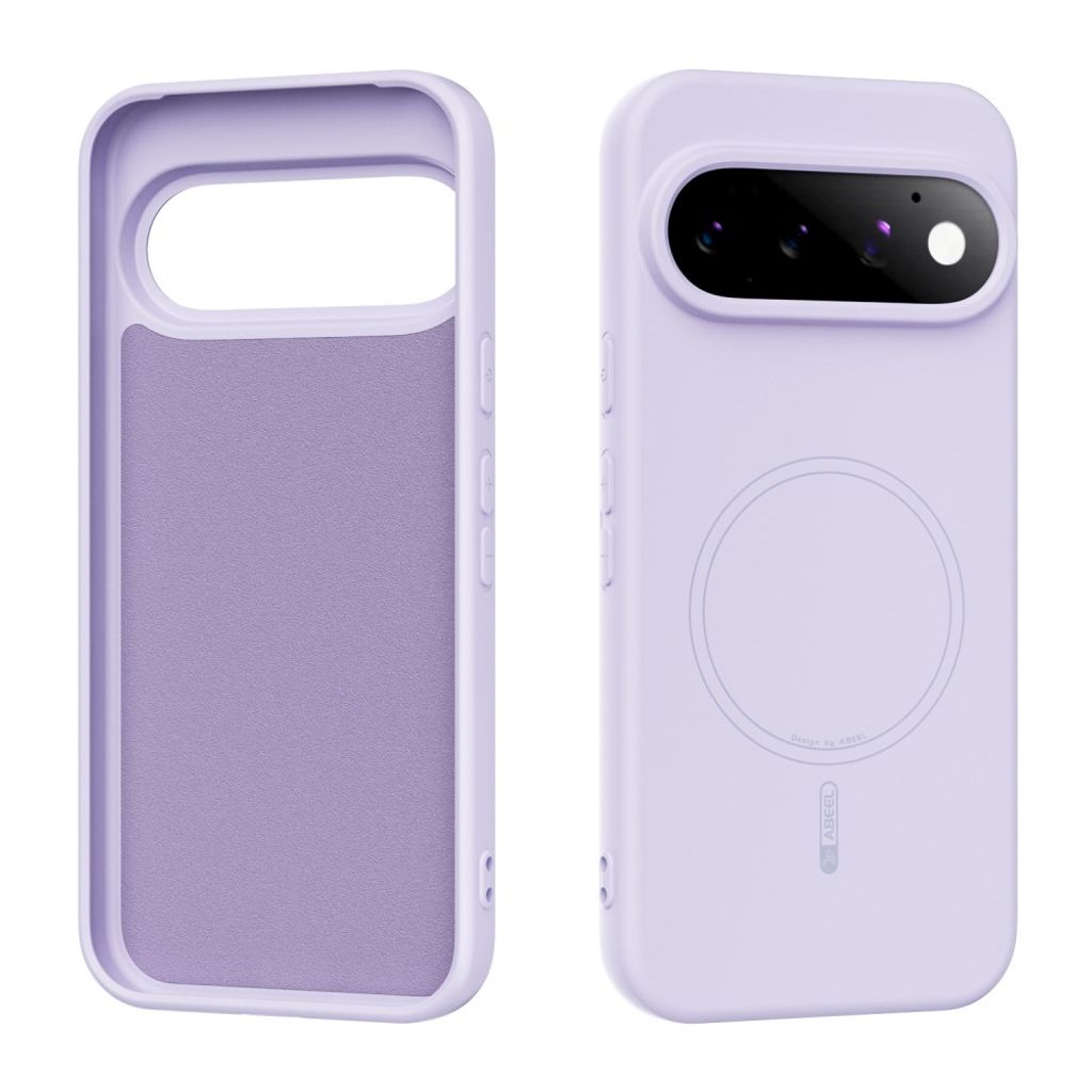 ABEEL Google Pixel 11 Pro Kuori Silikoni MagSafe Violetti