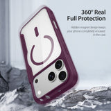 Dux Ducis iPhone 17 Pro Max/18 Pro Max Kotelo Skin X Pro Series MagSafe Punainen