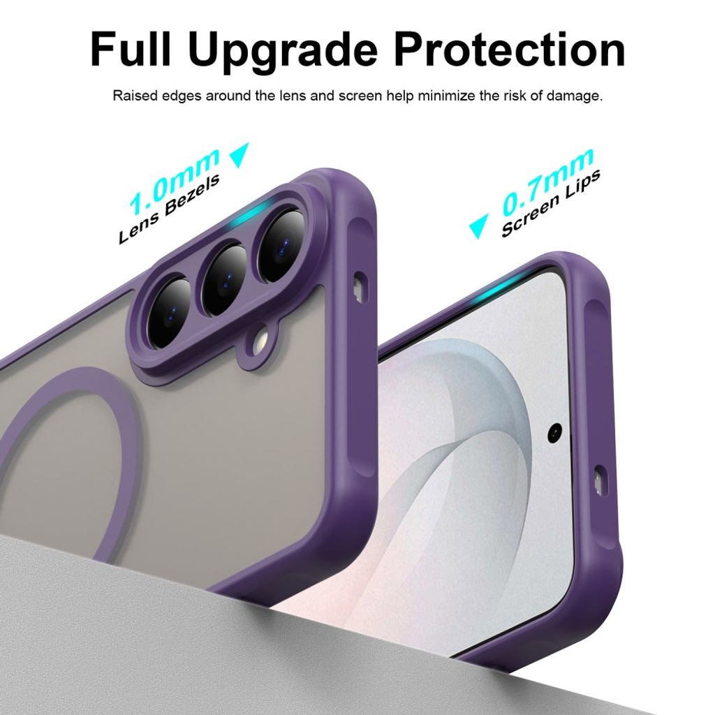 Samsung Galaxy S26 FE Kuori Himmeä MagSafe Violetti