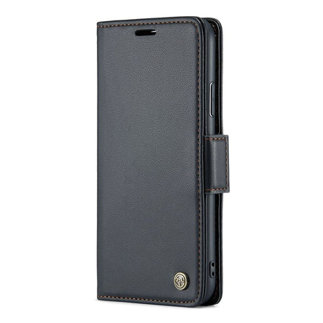 CaseMe iPhone Xs Max Kotelo 023 Series Musta