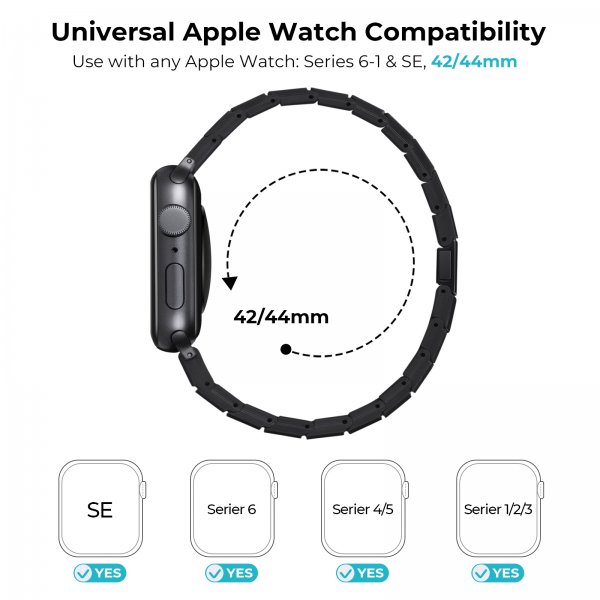 Pitaka Apple Watch -ranneke hiilikuituinen kello ranneke Modern