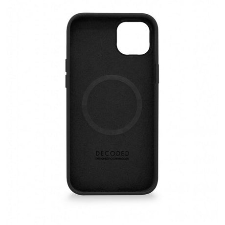 Decoded iPhone 14 Plus Silicone Backcover - Charcoal