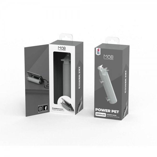 Mobility on Board Powerbank Power Pets 4800mAh Sarvikuono