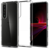 Spigen Sony Xperia 1 III suojakuori Ultra Hybrid Crystal Clear