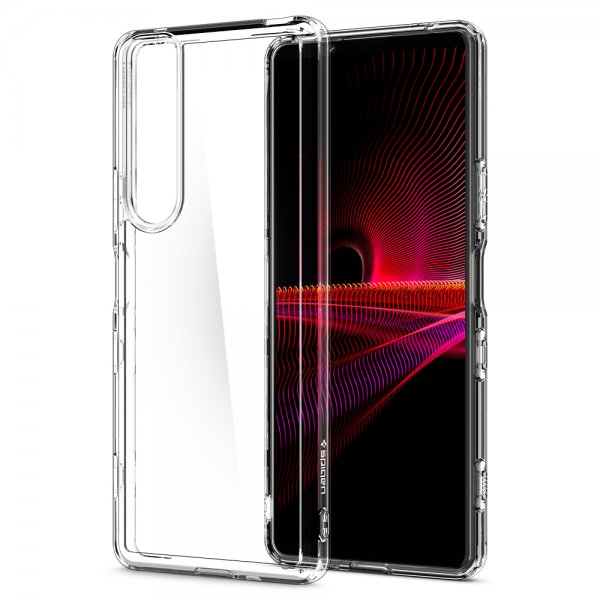 Spigen Sony Xperia 1 III suojakuori Ultra Hybrid Crystal Clear