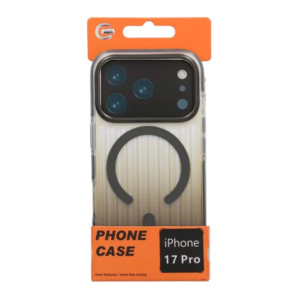 iPhone 17 Pro Kotelo Aaltopahvi MagSafe Harmaa