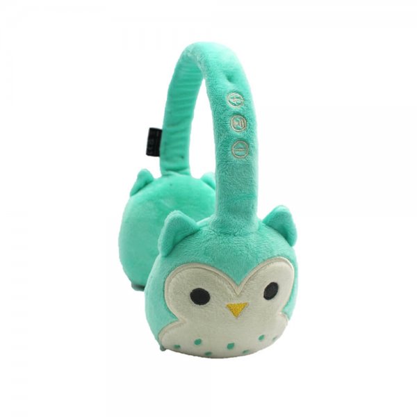 Squishmallows kuulokkeet Plush Bluetooth Headphones Winston the Owl
